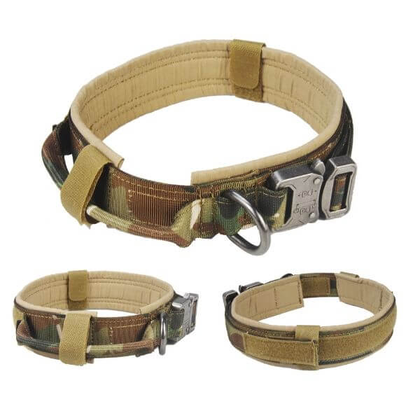 ADJUSTABLE TACTICAL DOG COLLAR WITH HEAVY DUTY BUCKLE Sell This Now