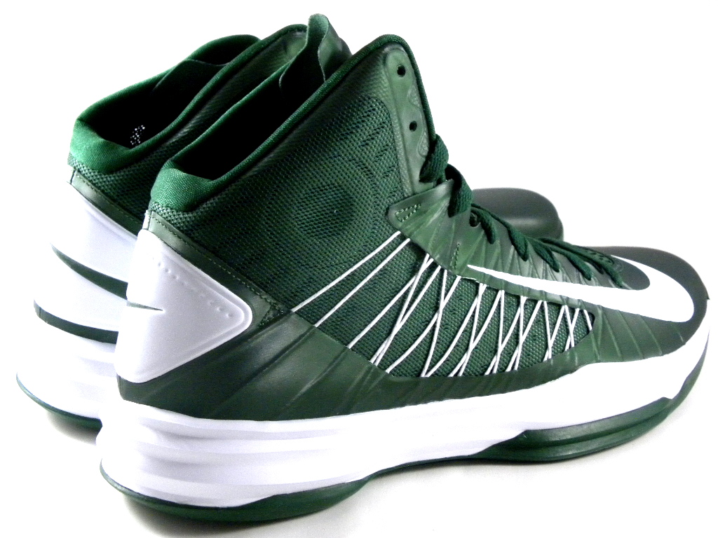 Nike Hyperdunk 2012 TB Dark Green/White Basketball Men Shoes 524882 300