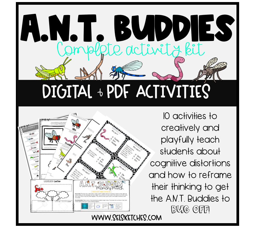 ANT Buddies Activity Kit SEL Sketches