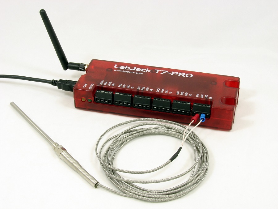 LabJack T7Pro модуль збору даних, 14 Analog I/O, 1624 Bit ADC, 2