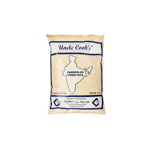 Uncle Cook’s Premium Ponni Rice5 kg bag Selvi Store