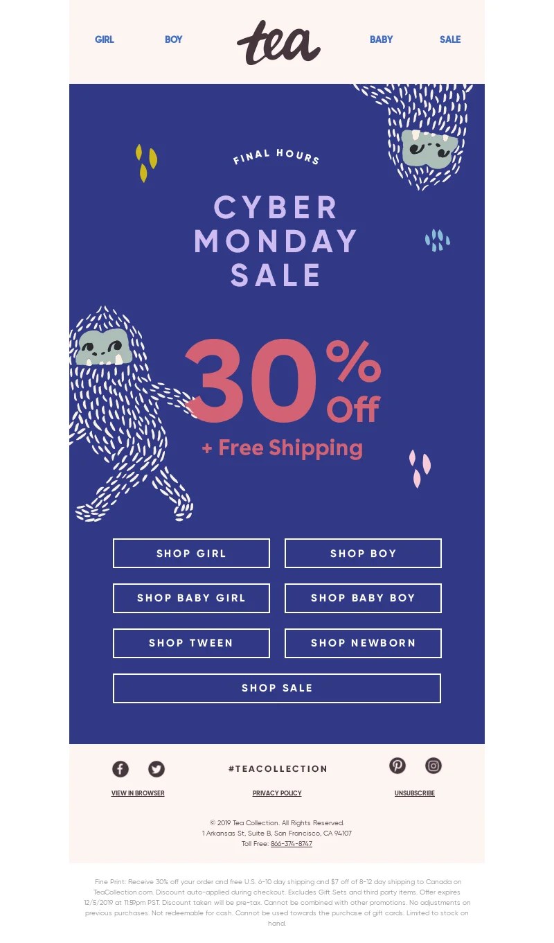 Top Examples of Cyber Monday Emails and How To Write Them