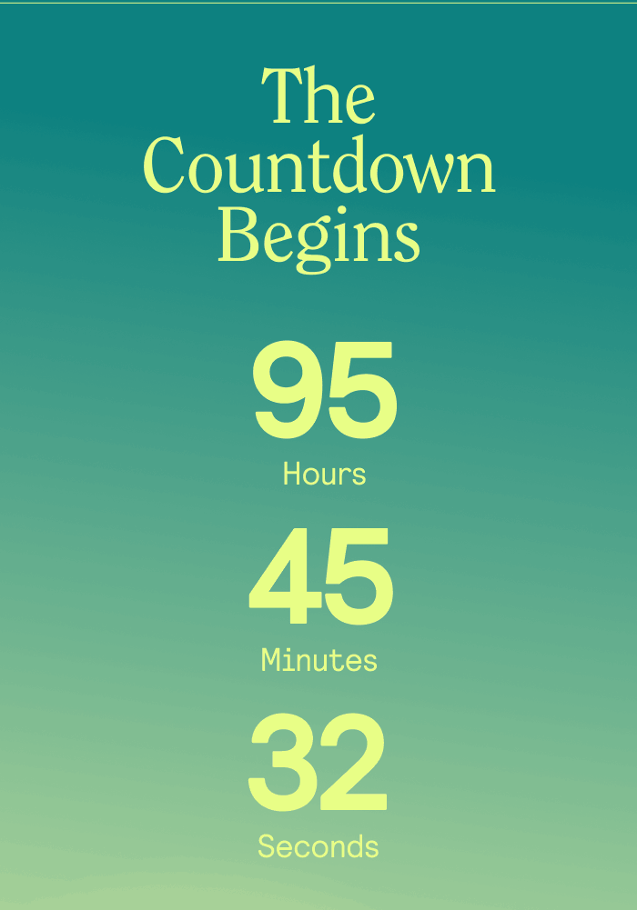 What is a Countdown GIF and Where To Use It