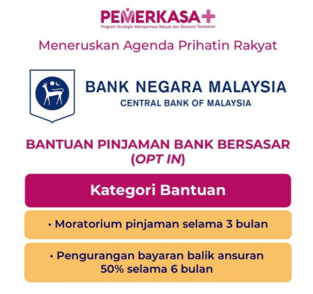 Moratorium Terkini PKP 3.0 Automatik Bank Pemerkasa Plus 3