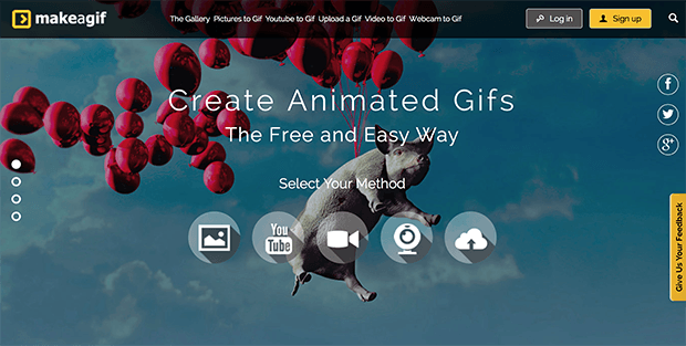 アニメーションを作成するためのアプリ。 GIFアニメーションを作成する 