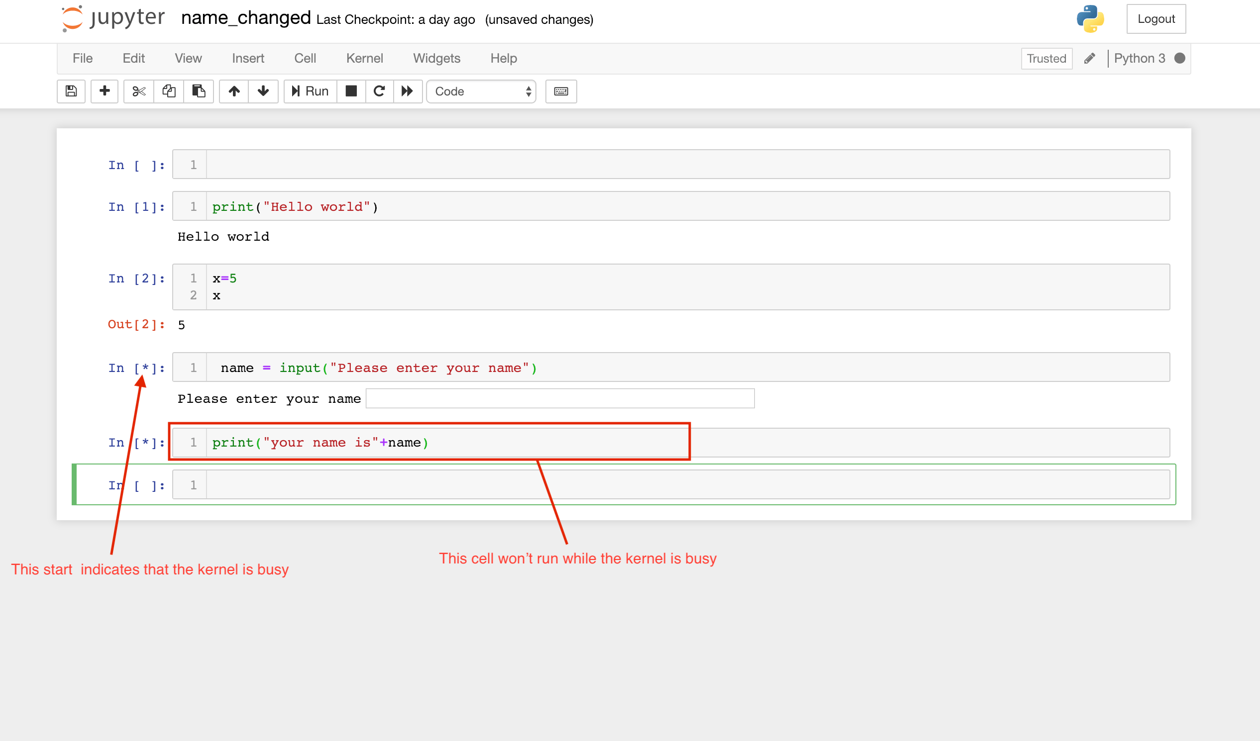 Introduction to Jupyter notebook MIB