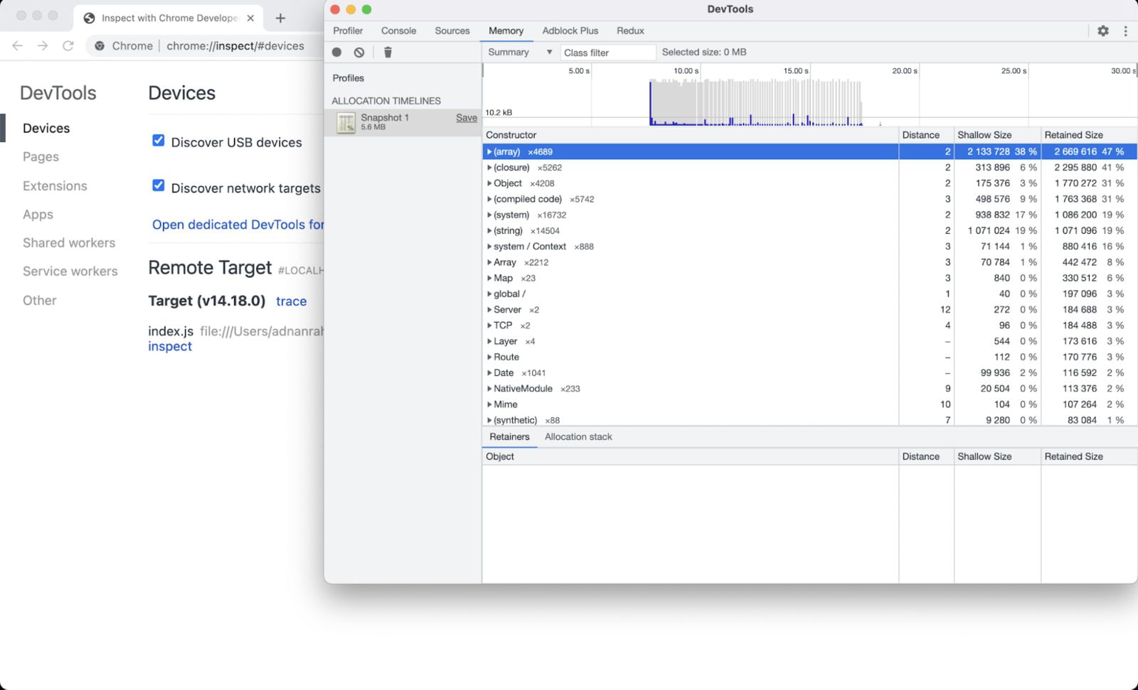 Node.js Memory Leak Detection How to Debug & Avoid Them Sematext