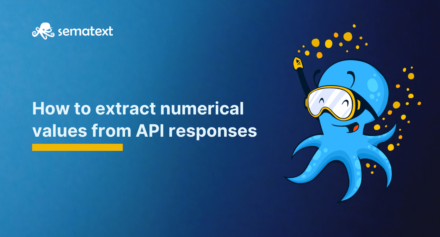 How to Extract Numerical Values from API Responses Sematext