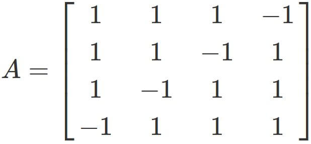 How to find the inverse matrix of a 4x4 matrix SEMATH INFO