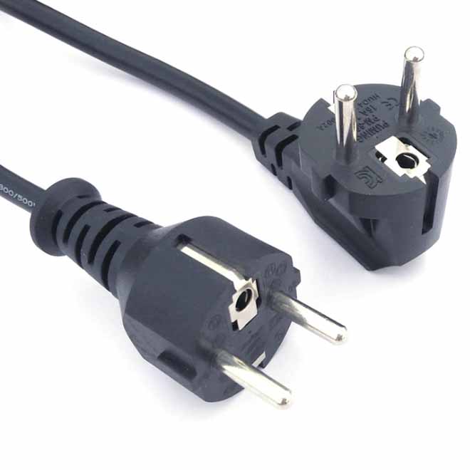 EU plug cable (with earth line) SEMI LIGHT EU plug cable