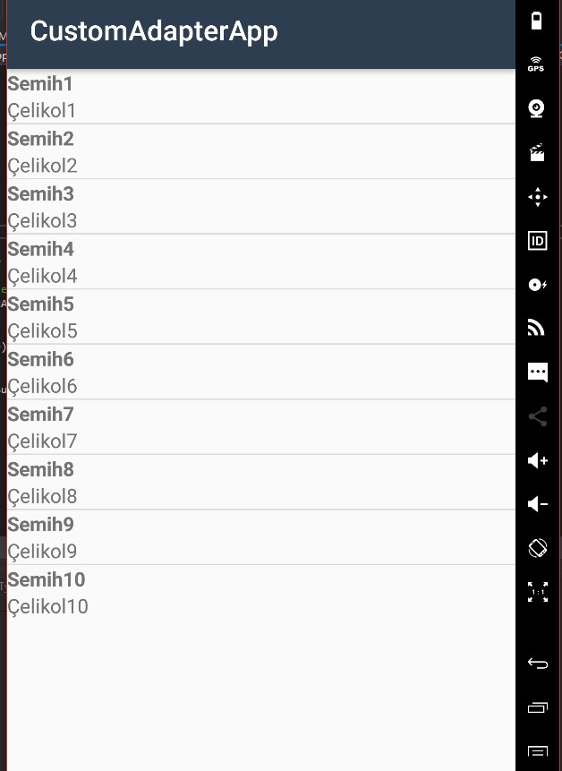 Xamarin Android Custom adapter yapmak Semih Çelikol