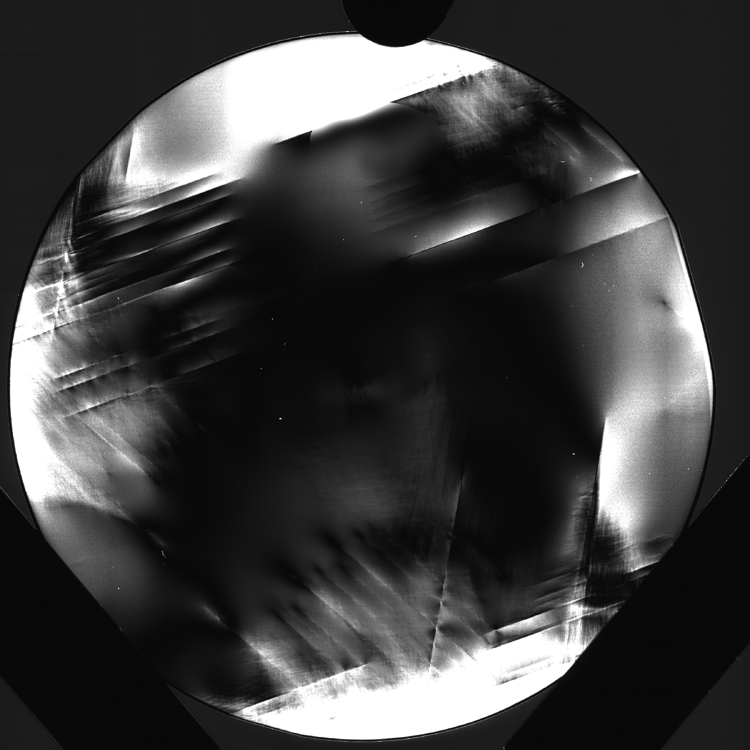 Figure 7. Slip lines