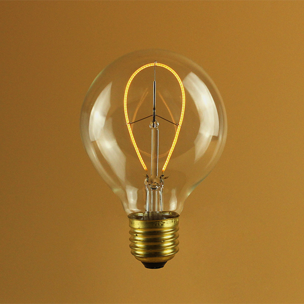G95 Leaf LED Filament Bulb, LED Filament Bulbs Seming Lighting