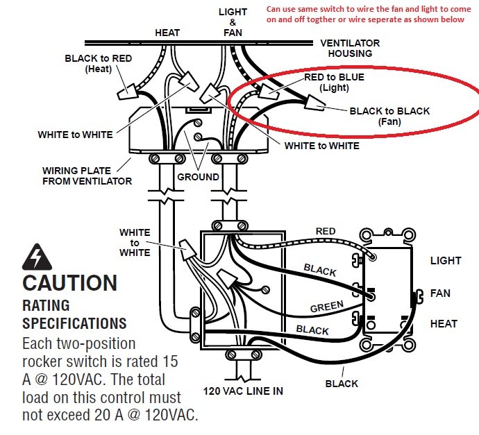 How To Install Bathroom Light Fan Combo – Semis Online