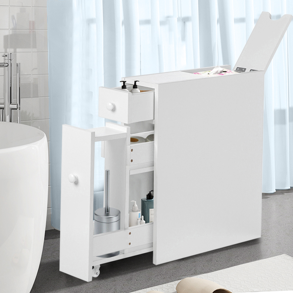 Stand Alone Bathroom Storage Semis Online