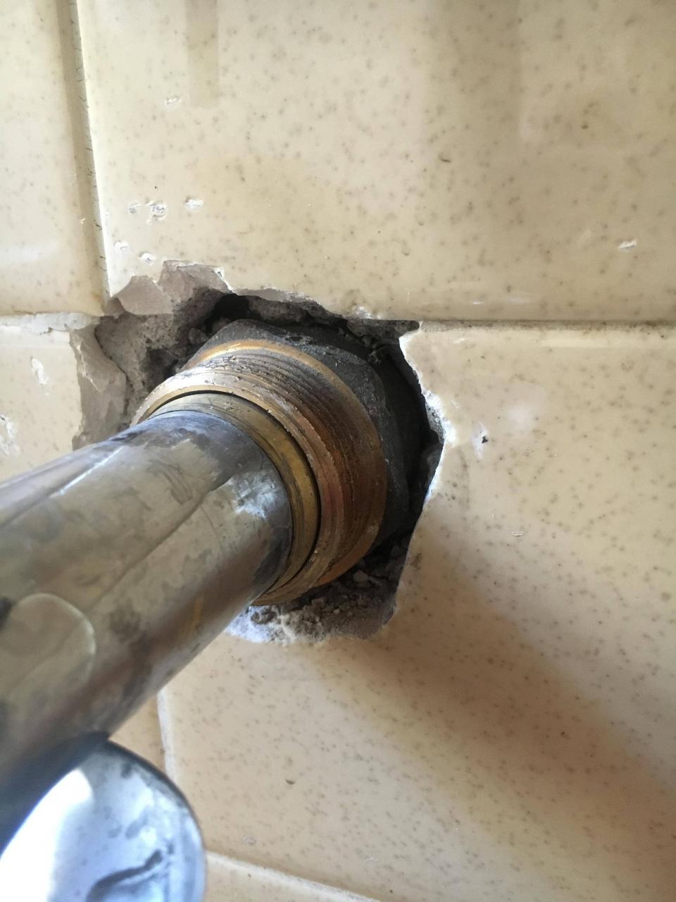 Bathroom Sink Pipe Into Wall Semis Online