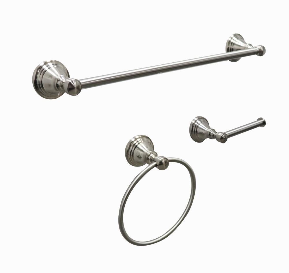 Brushed Nickel Bathroom Accessories Lowes Semis Online