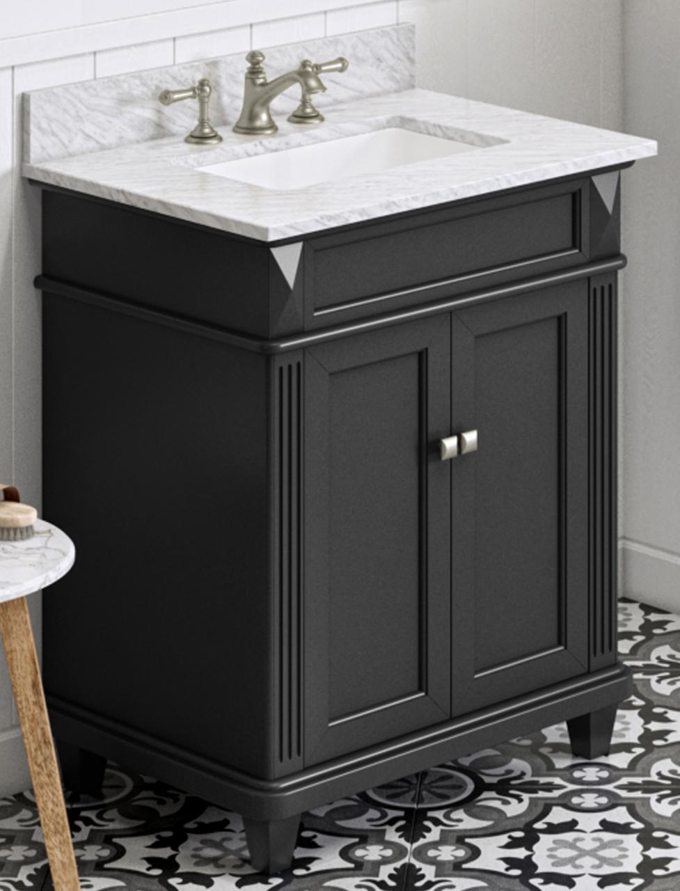 Black Bathroom Vanity Top Semis Online