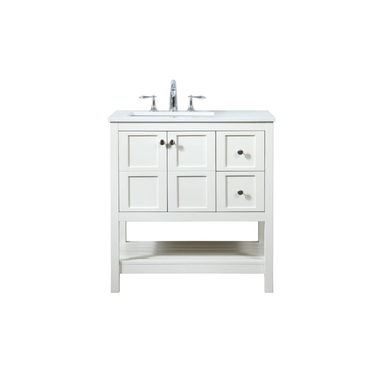 32 Inch Bathroom Vanity With Sink Semis Online