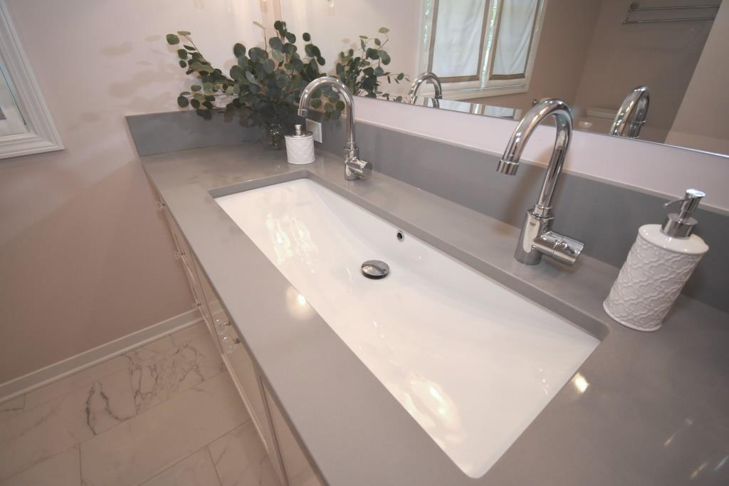Long Bathroom Sink With Two Faucets Semis Online