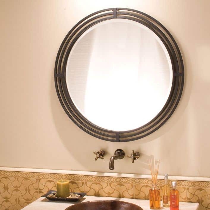 Wrought Iron Framed Bathroom Mirrors Semis Online