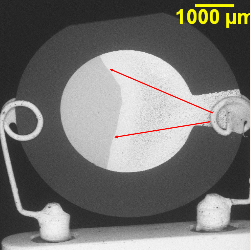 Crystal frequency shift SEM Lab Inc.