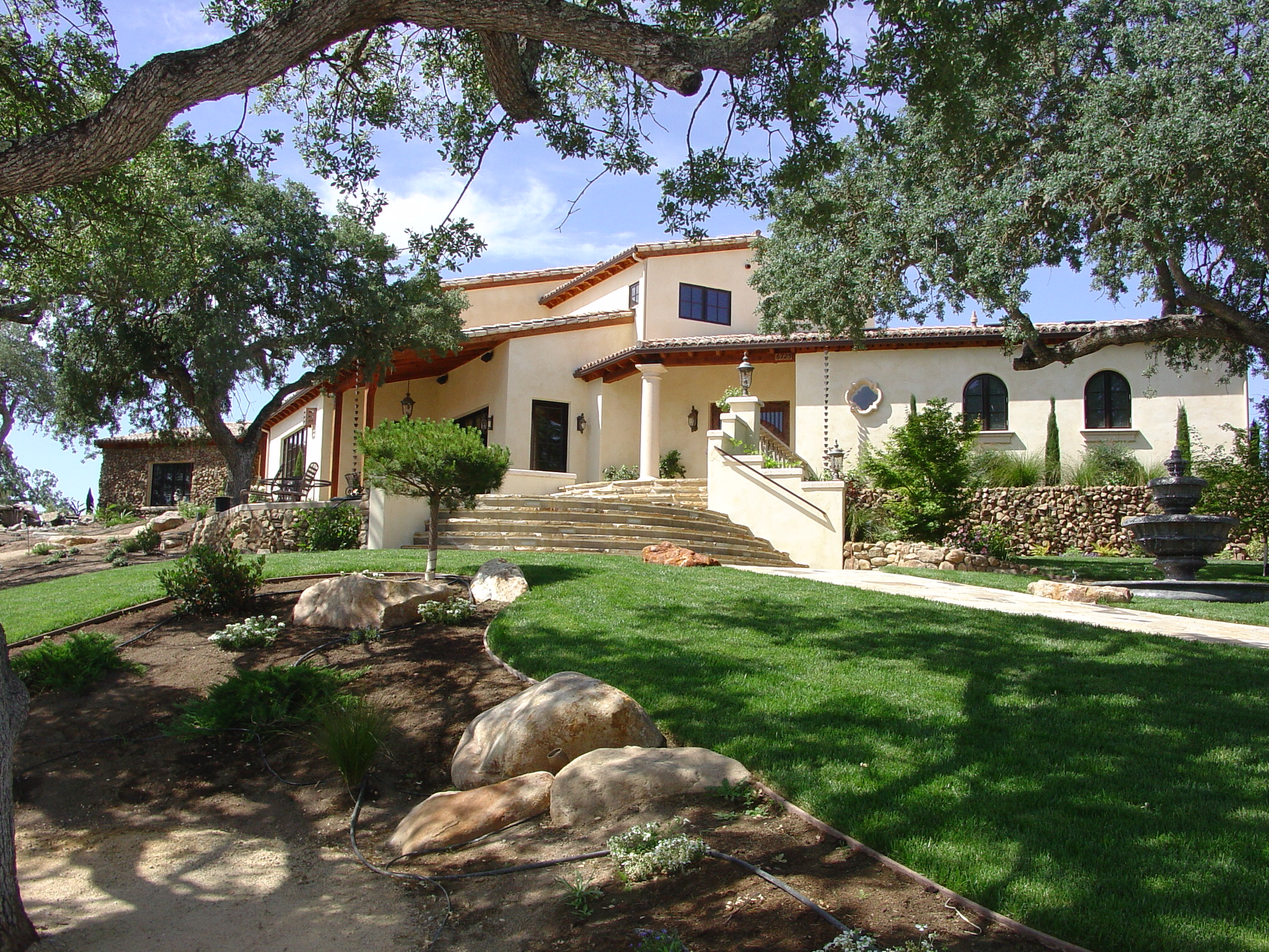 Italian Countryside Villa Templeton Semmes & Co. Builders, Inc.