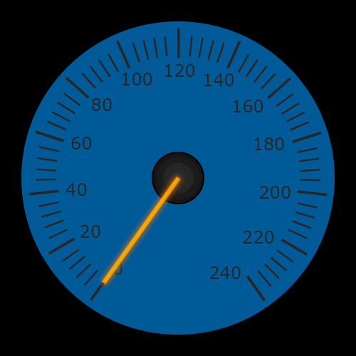 GitHub coraxx/gpsHUD Create gauge animation from GPS speed information