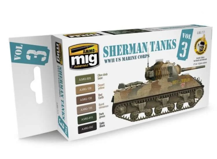 Sherman Tanks vol.3 US Marine Corps [Ammo] Semper Fi Hobbies