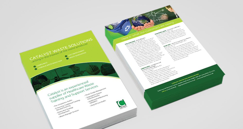 Catalyst Brochure Insert Semple Creative Communications