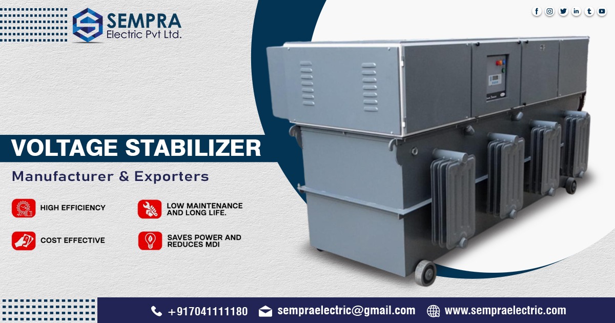 Exporter of Automatic Voltage Stabilizer in Uganda Sempra Electric