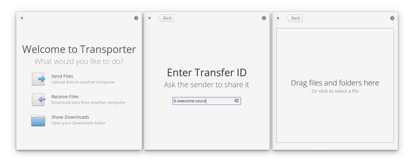 Como instalar o Transporter, um compartilhador de arquivos, no Ubuntu