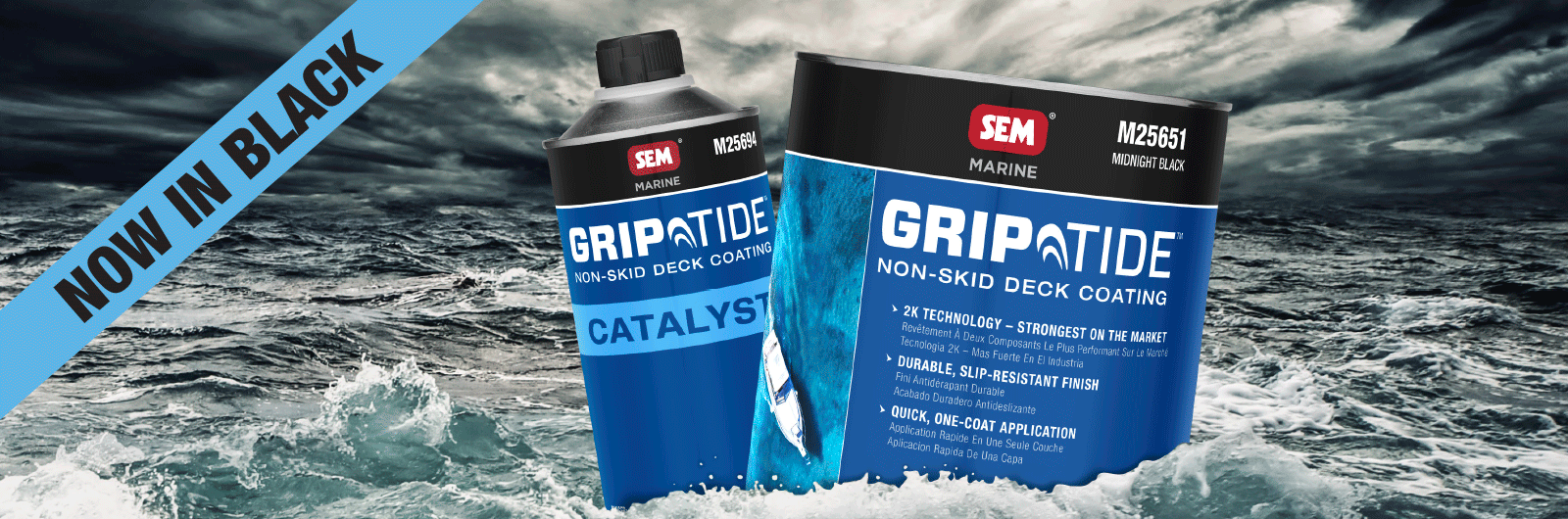 SEM Adds Midnight Black to their BestInClass Marine Deck Coating