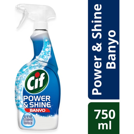 CİF Power Shine Bathroom Spray 750 Ml Semt Gıda