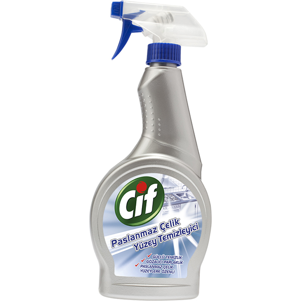 CİF Steel Surface Cleaner Spray 500 Ml Semt Gıda