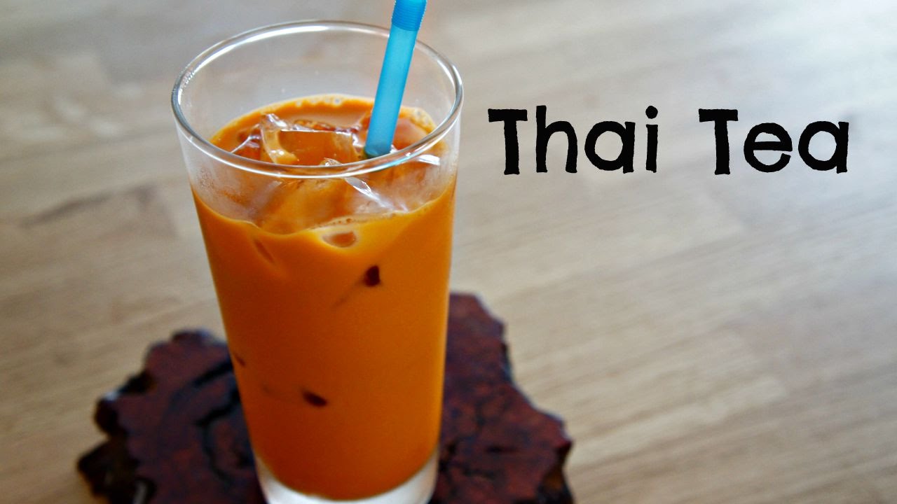Thai Iced Tea (Cha Yen) Drinks and Foods Culture