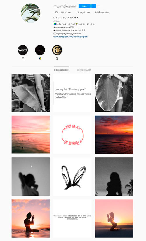 7 tipos de feed para mejorar tu Instagram Senda37 Marketing Digital