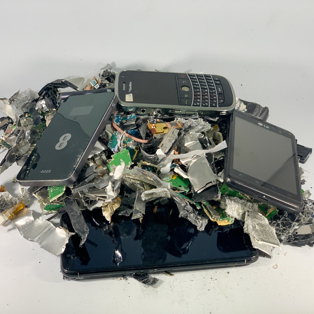 Mobile Phone Destruction Send and Destroy