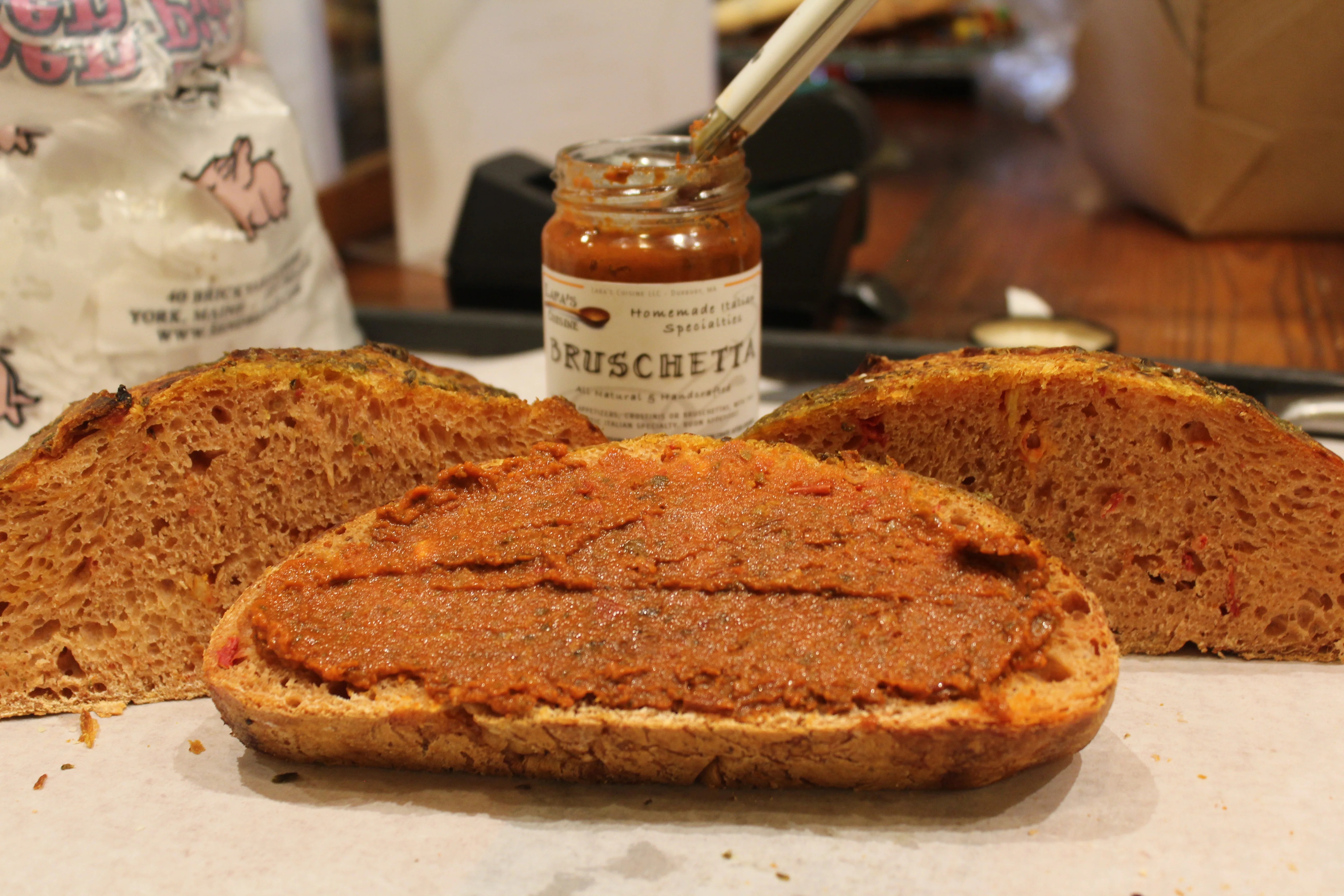 When Pigs Fly Sourdough Bruschetta When Pigs Fly Breads