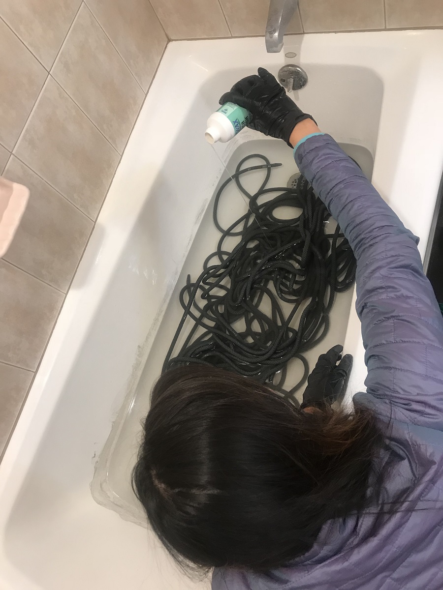 How to Clean Your Climbing Rope Sender One Climbing