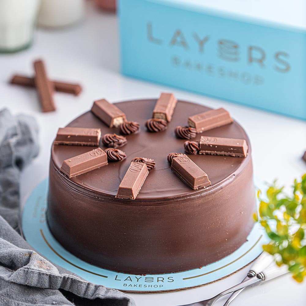 Layers Kit Kat Premium Cake Birthday Cakes Delivery Pakistan