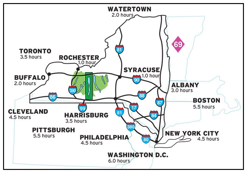 Seneca Lake Wine Trail Getting Here Directions