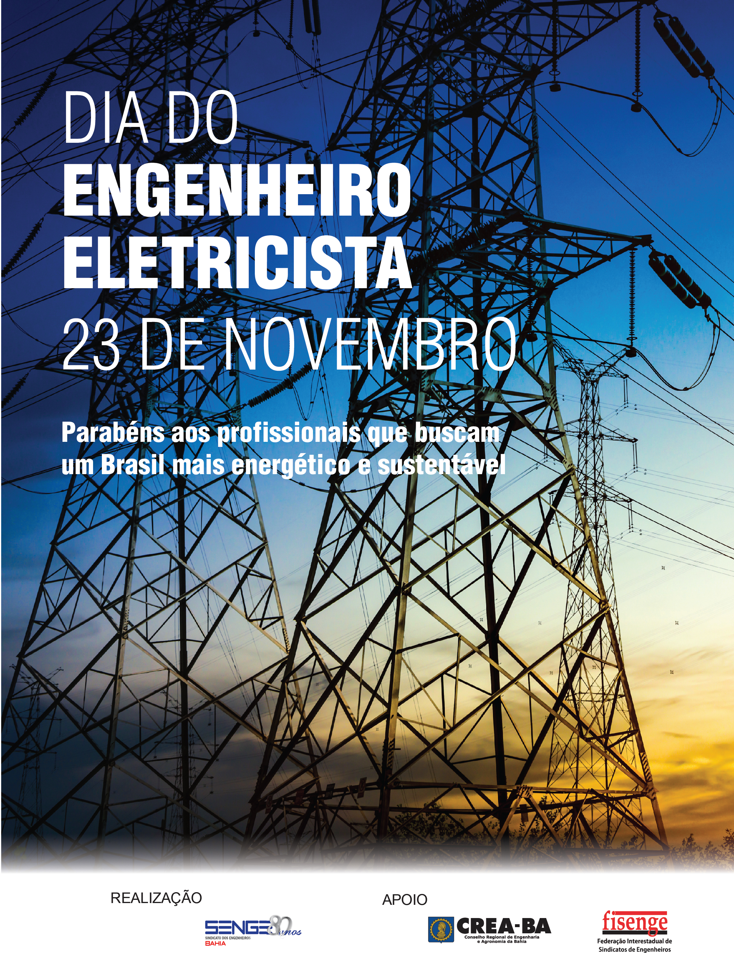 Dia do Engenheiro Eletricista Senge Bahia
