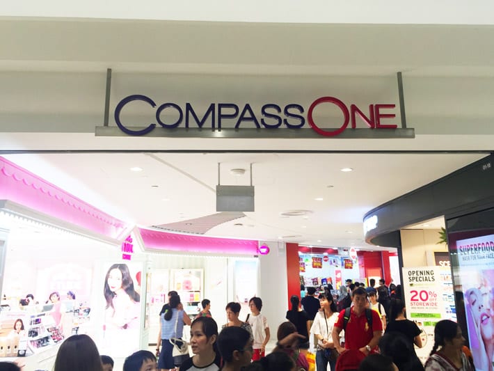Compass One Shopping Mall at Sengkang MRT Food Eat Play S.K.Yeo