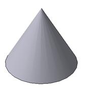 как нарисовать конус в компасе 3д