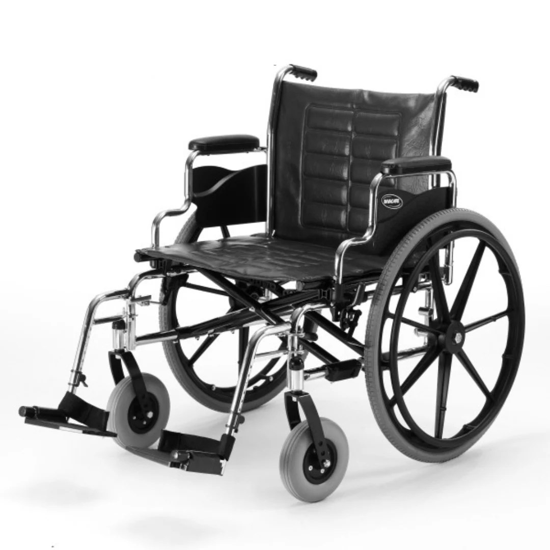 Invacare Tracer IV Bariatric Wheelchair 24 x 18 Seat 450 lb Cap