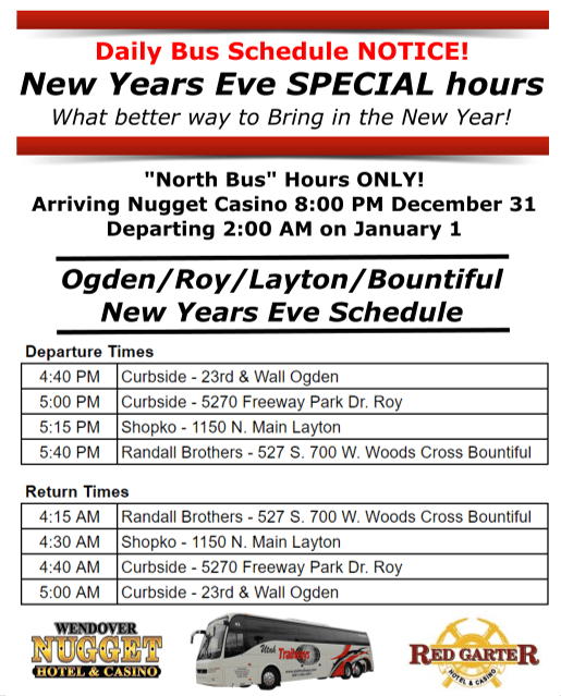 OgdenLaytonstops Wendover Senior Fun Bus