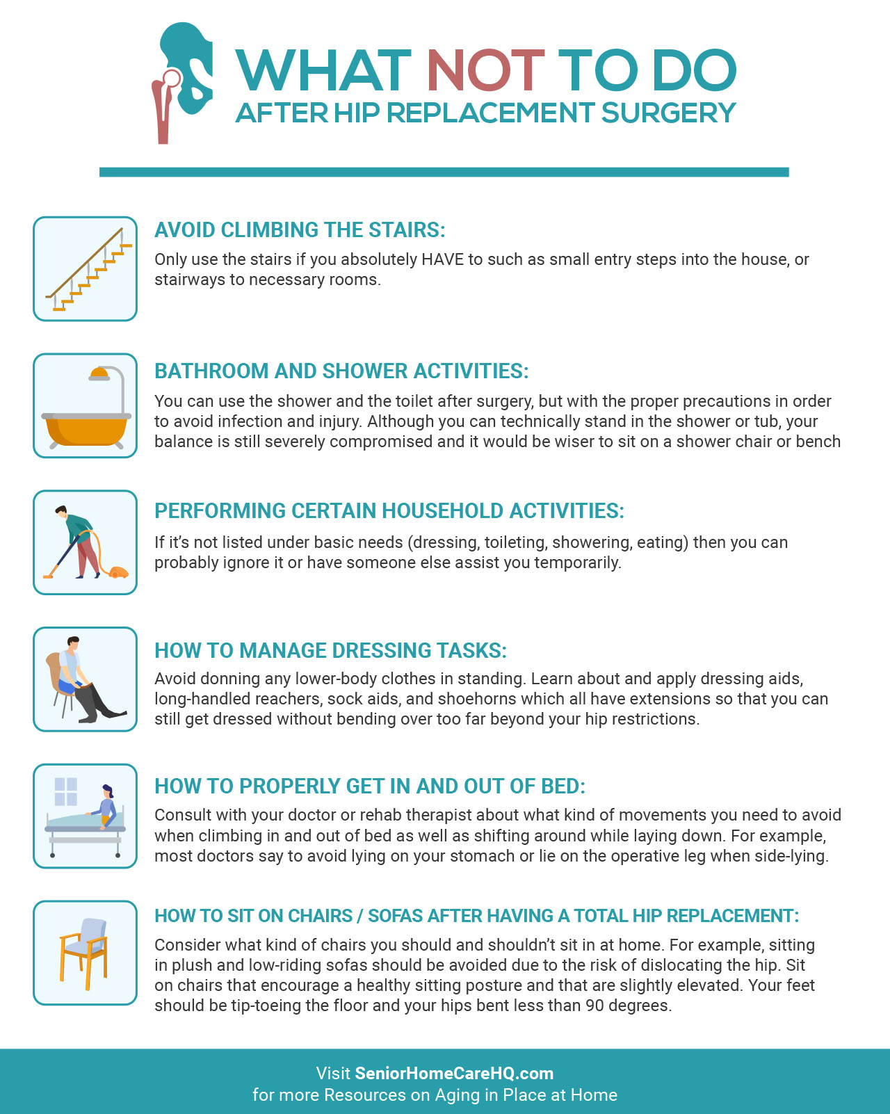 6 Important Long Term Precautions After Hip Replacement Surgery Your