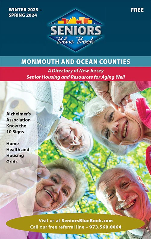 Local New Jersey Ocean, Monmouth Counties Seniors Blue Book