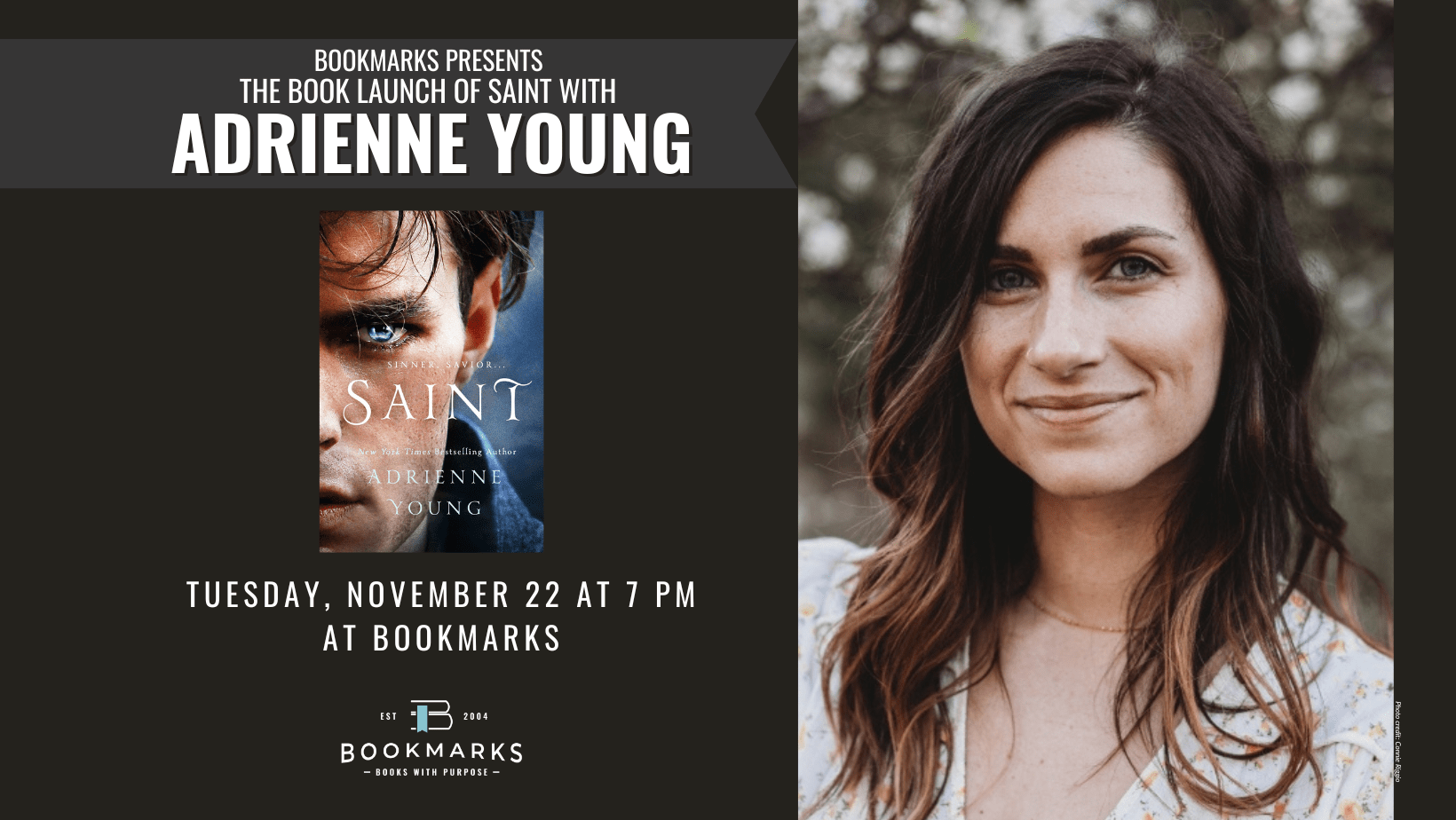 Saint Book Launch with Adrienne Young in conversation with Adalyn Grace